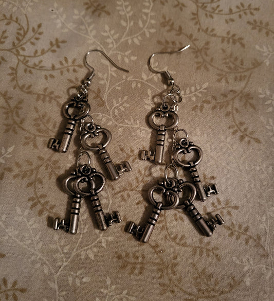 Keyed Earrings