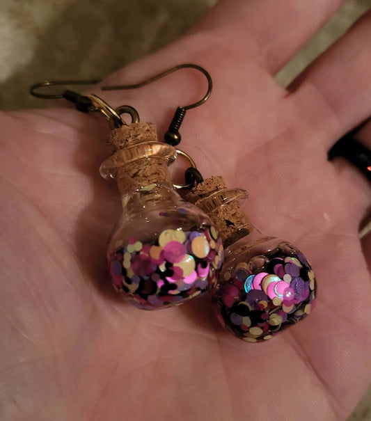 Polka-Dots Potion Earrings