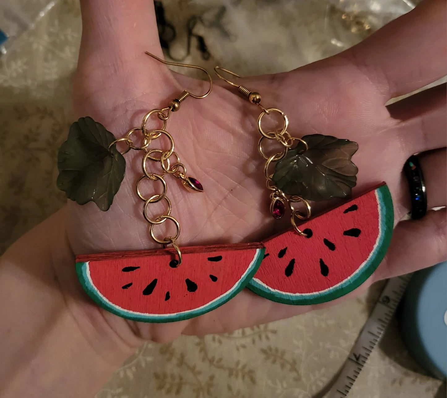 Watermelon Earrings